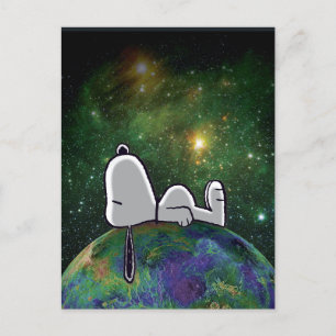 Peanuts   Snoopy Spaced Out Postcard