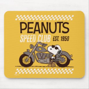 Peanuts   Snoopy Speed Club Mouse Pad