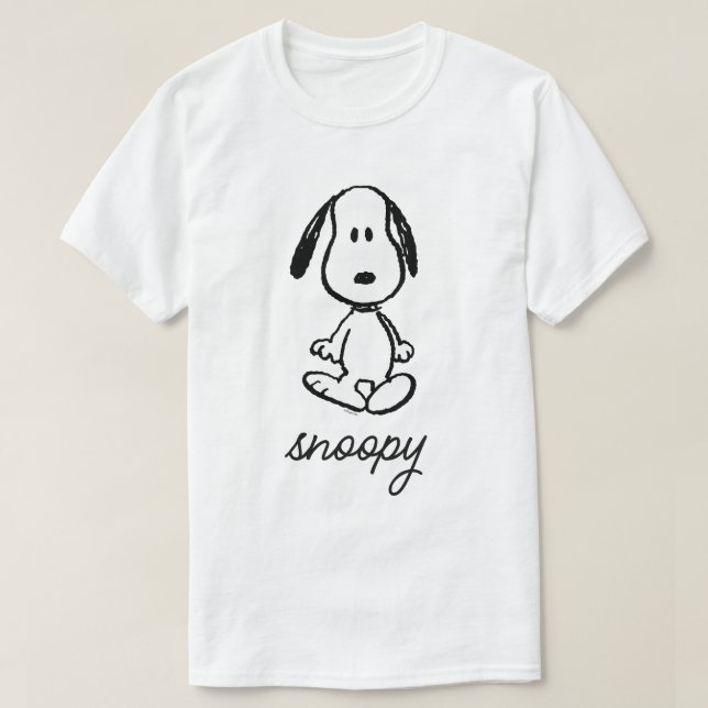 Peanuts | Snoopy Standing Tall T-Shirt (Design Front)