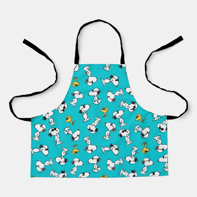 Peanuts | Snoopy & Sunglasses Pattern Apron (Front)