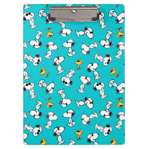 Peanuts   Snoopy & Sunglasses Pattern Clipboard
