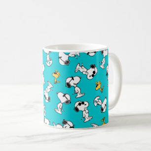 Peanuts   Snoopy & Sunglasses Pattern Coffee Mug