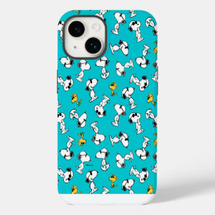 Peanuts Snoopy & Sunglasses Pattern iPhone 14 Case