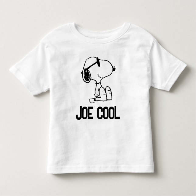 Peanuts | Snoopy Sunglasses Smile Toddler T-Shirt (Front)