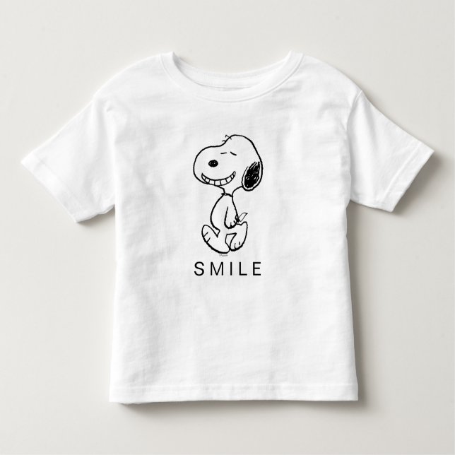 Peanuts | Snoopy Super Smile Toddler T-Shirt (Front)