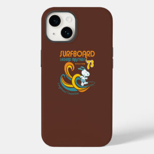 Peanuts Snoopy Surfboard Longboard Competition iPhone 14 Case