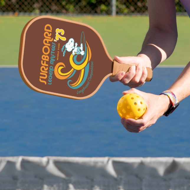 Peanuts | Snoopy Surfboard Longboard Competition Pickleball Paddle (Insitu)