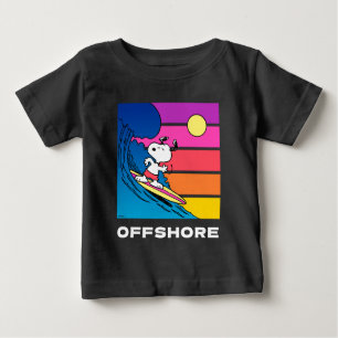 Peanuts   Snoopy Surfing Baby T-Shirt