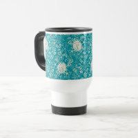 Peanuts | Snoopy Teal Tropical Beach Pattern