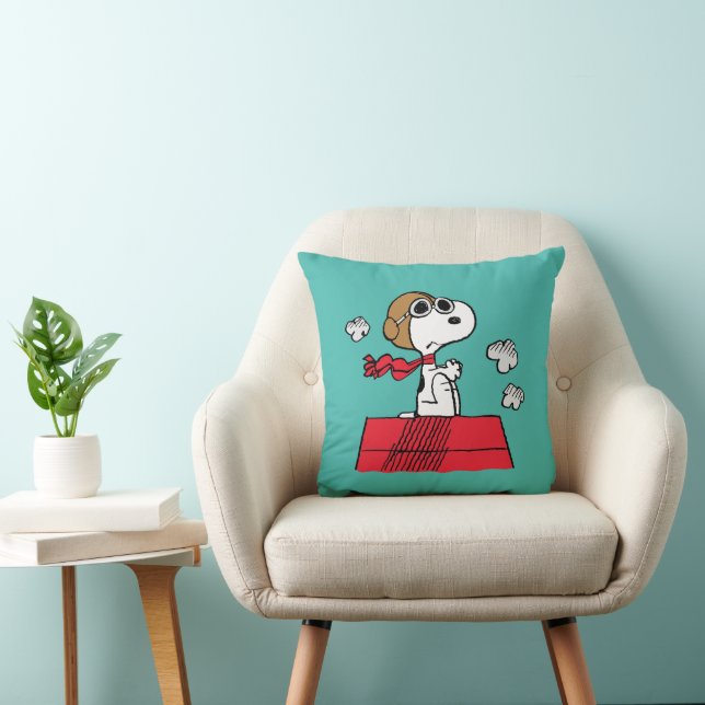 Peanuts | Snoopy the Flying Ace Cushion (Chair)