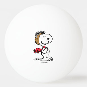 Peanuts Snoopy The Flying Ace Ping Pong Ball