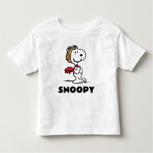 Peanuts   Snoopy The Flying Ace Toddler T-Shirt