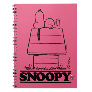 Peanuts   Snoopy The Secret To Life Notebook