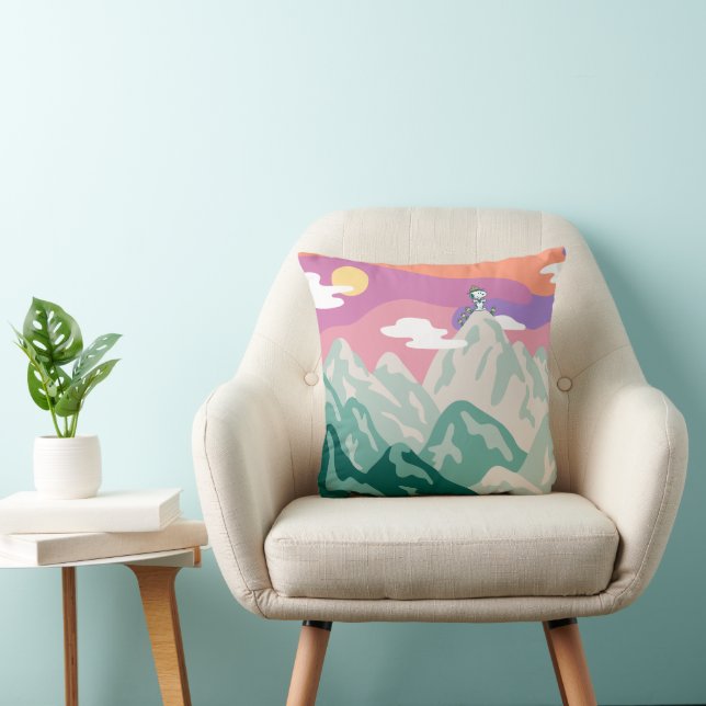 Peanuts | Snoopy & Troop Hiking the Mountain Cushion (Chair)