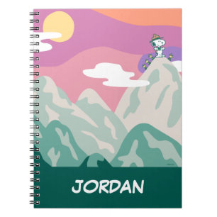 Peanuts   Snoopy & Troop Hiking the Mountain Notebook