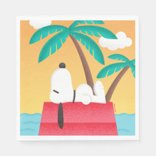 Peanuts   Snoopy Tropical Deco Dreams Napkin