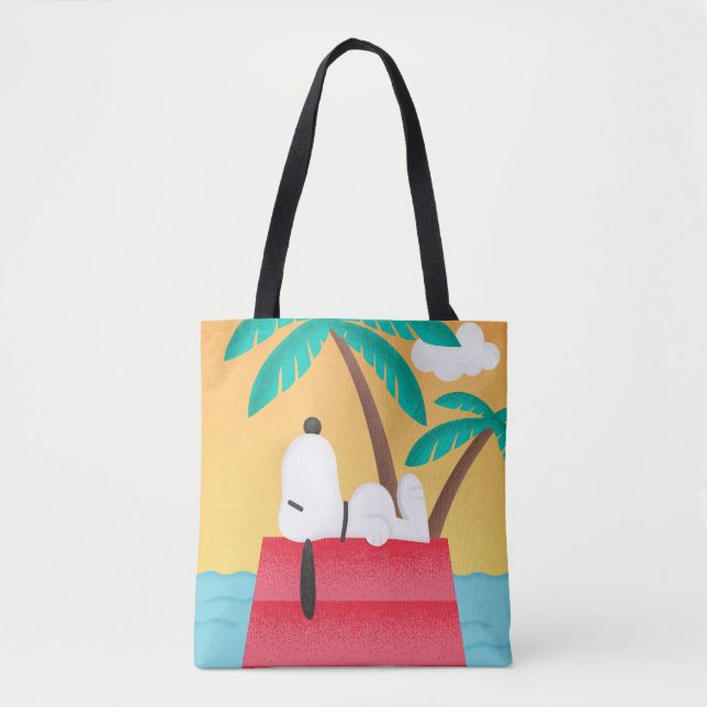 Peanuts | Snoopy Tropical Deco Dreams Tote Bag (Front)