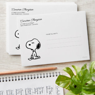 Peanuts   Snoopy Turns Envelope
