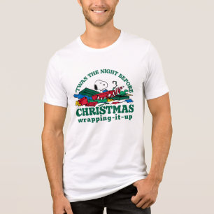 Peanuts   Snoopy 'Twas the Night Before Christmas Tri-Blend Shirt