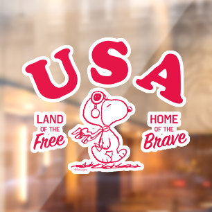Peanuts   Snoopy USA Land of the Free