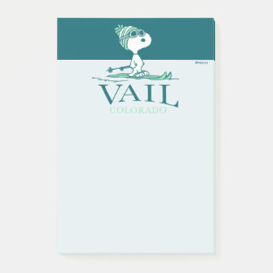 Peanuts   Snoopy Vail Colorado Post-it Notes