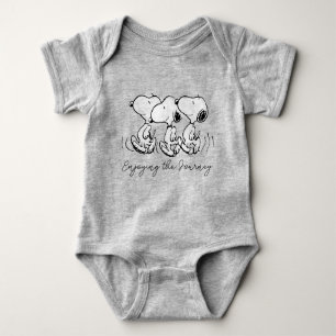 Peanuts   Snoopy Walking Tall Baby Bodysuit
