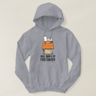 Peanuts Snoopy Will Wake Up For Candy Hoodie