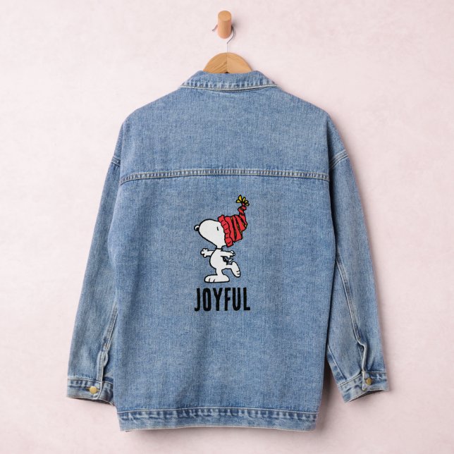 Peanuts | Snoopy Winter Beanie Cap Denim Jacket (Hangar)