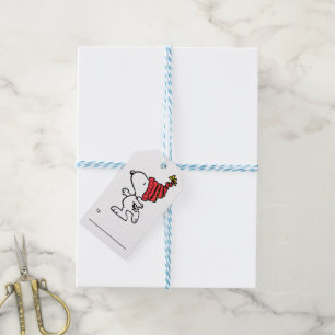 Peanuts   Snoopy Winter Beanie Cap Gift Tags