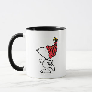 Peanuts   Snoopy Winter Beanie Cap Mug