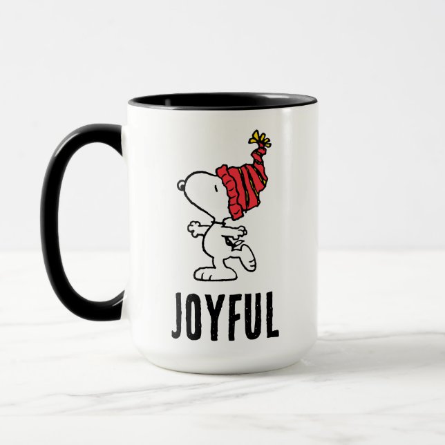 Peanuts | Snoopy Winter Beanie Cap Mug (Left)