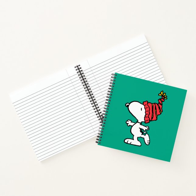 Peanuts | Snoopy Winter Beanie Cap Notebook (Inside)