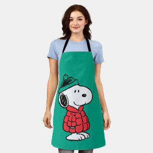Peanuts   Snoopy Winter Coat & Hat Apron