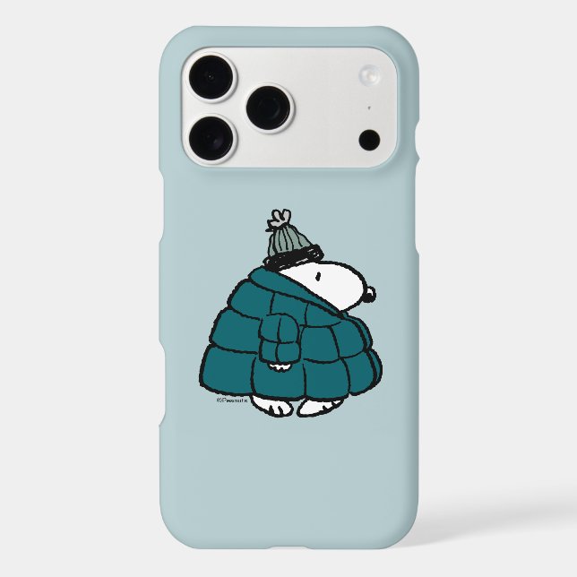 Peanuts | Snoopy Winter Puffer Jacket (Back)