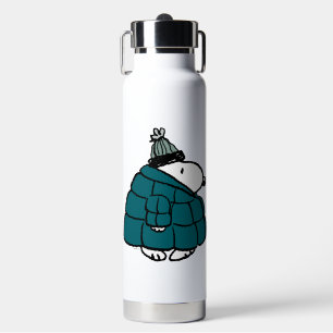 Peanuts   Snoopy Winter Puffy Jacket Water Bottle