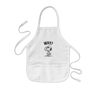 Peanuts   Snoopy Wonders Why? Kids Apron