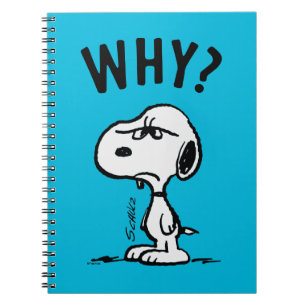 Peanuts   Snoopy Wonders Why? Notebook