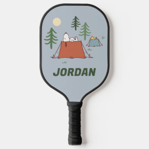 Peanuts Snoopy & Woodstock Add Your Name Pickleball Paddle
