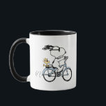Peanuts | Snoopy & Woodstock Bicycle Mug<br><div class="desc">Start your day with a smile using this Peanuts mug featuring Snoopy and Woodstock riding a bicycle together. Perfect for coffee, tea, or your favourite beverage, this playful design captures the charm and fun of the beloved Peanuts characters. A delightful gift for fans of Snoopy, Woodstock, and the Peanuts gang....</div>