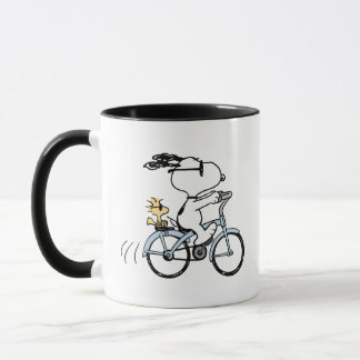 Peanuts | Snoopy & Woodstock Bicycle Mug