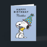 Peanuts | Snoopy & Woodstock Birthday Hugs Card<br><div class="desc">Send this fun Peanuts birthday card featuring Snoopy and Woodstock.</div>