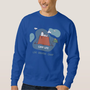 Peanuts   Snoopy & Woodstock Camp Life Sweatshirt