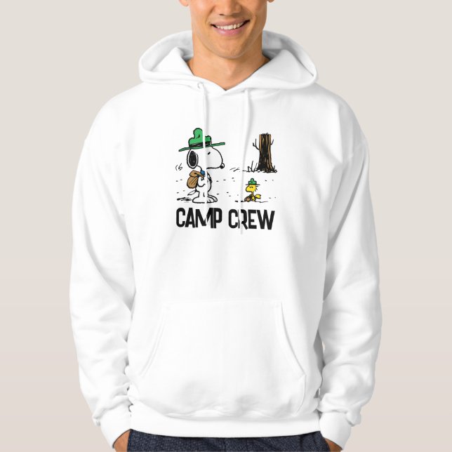 Peanuts | Snoopy & Woodstock Camping Hoodie (Front)