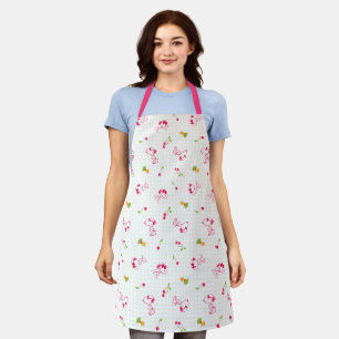 Peanuts   Snoopy & Woodstock Cherry Pattern Apron