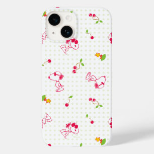 Peanuts   Snoopy & Woodstock Cherry Pattern Case-Mate iPhone 14 Case
