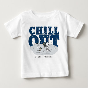 Peanuts   Snoopy & Woodstock Chill Out Baby T-Shirt