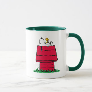 Peanuts | Snoopy & Woodstock Doghouse Mug