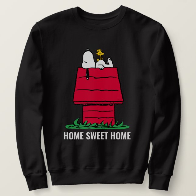 Peanuts | Snoopy & Woodstock Doghouse Sweatshirt (Design Front)