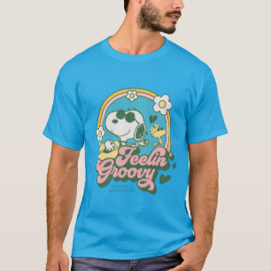 Peanuts Snoopy & Woodstock Feelin' Groovy T-Shirt