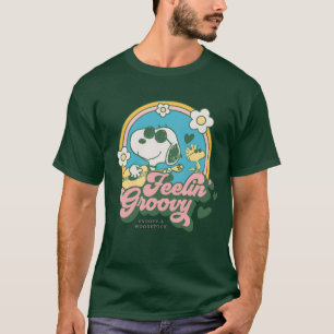 Peanuts Snoopy & Woodstock Feelin' Groovy T-Shirt